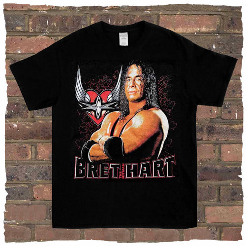 Bret The Hitman Heart Tee